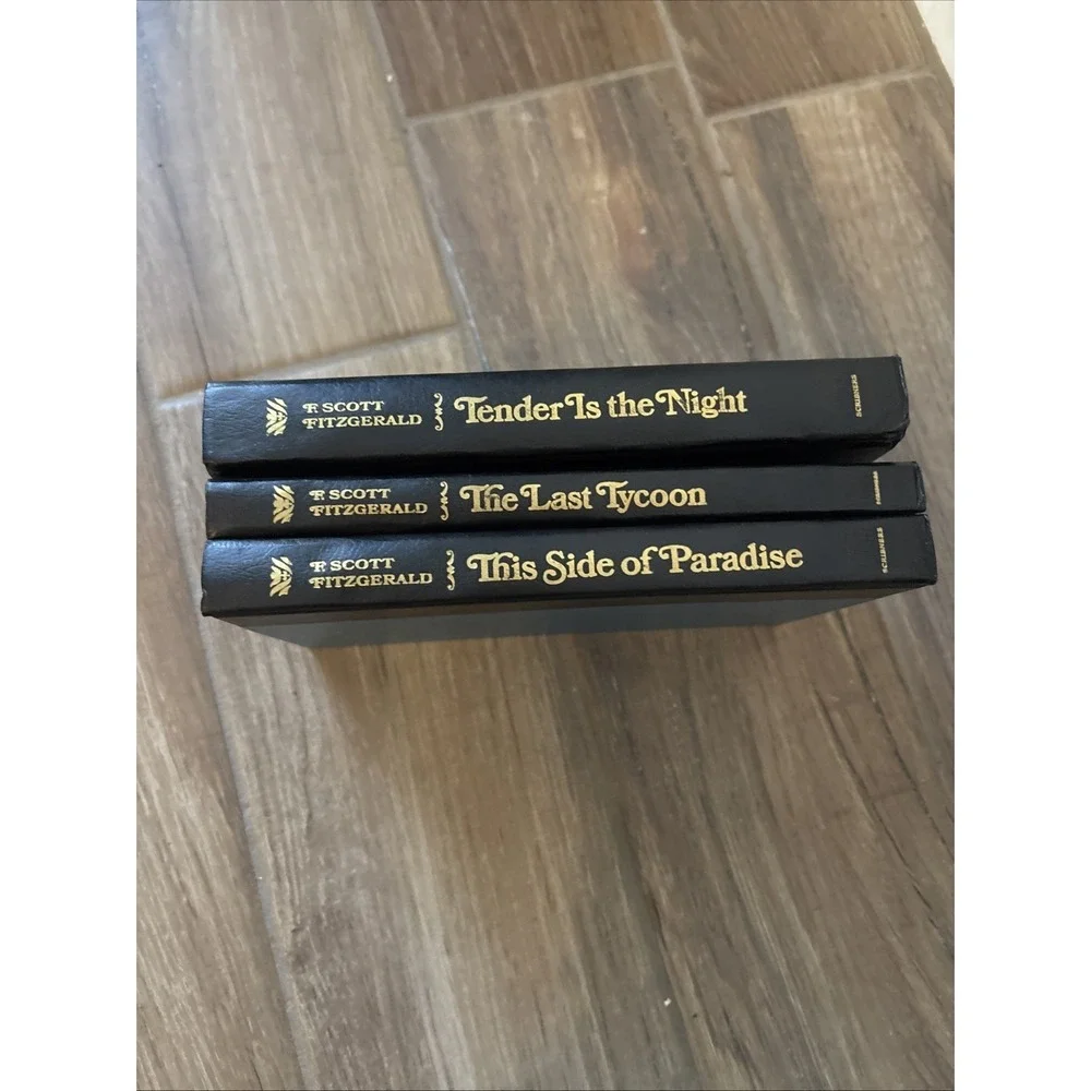 F. SCOTT FITZGERALD 3 Book Lot, F. Scott Fitzgerald, Scribner's Sons, NY
